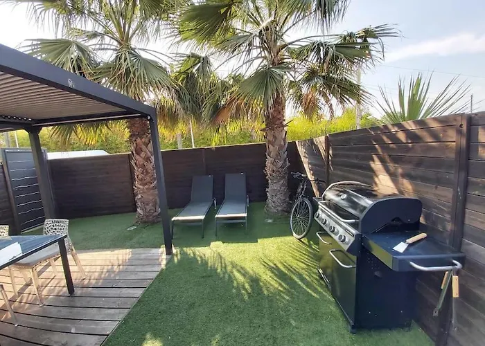 Luxe 600m Avec Pour 4 Pers Agde